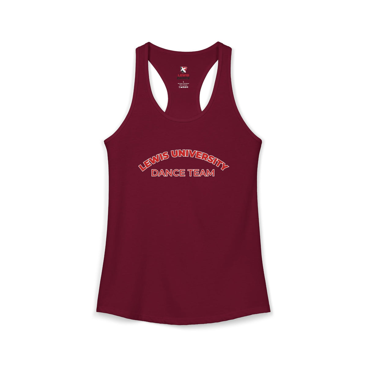 Lewis University Dance Team Women's Ideal Racerback Tank