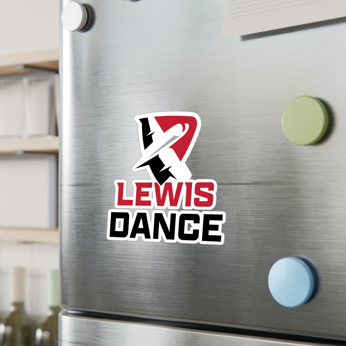 Lewis Dance Logo Sticker | Kiss-Cut Vinyl Decal