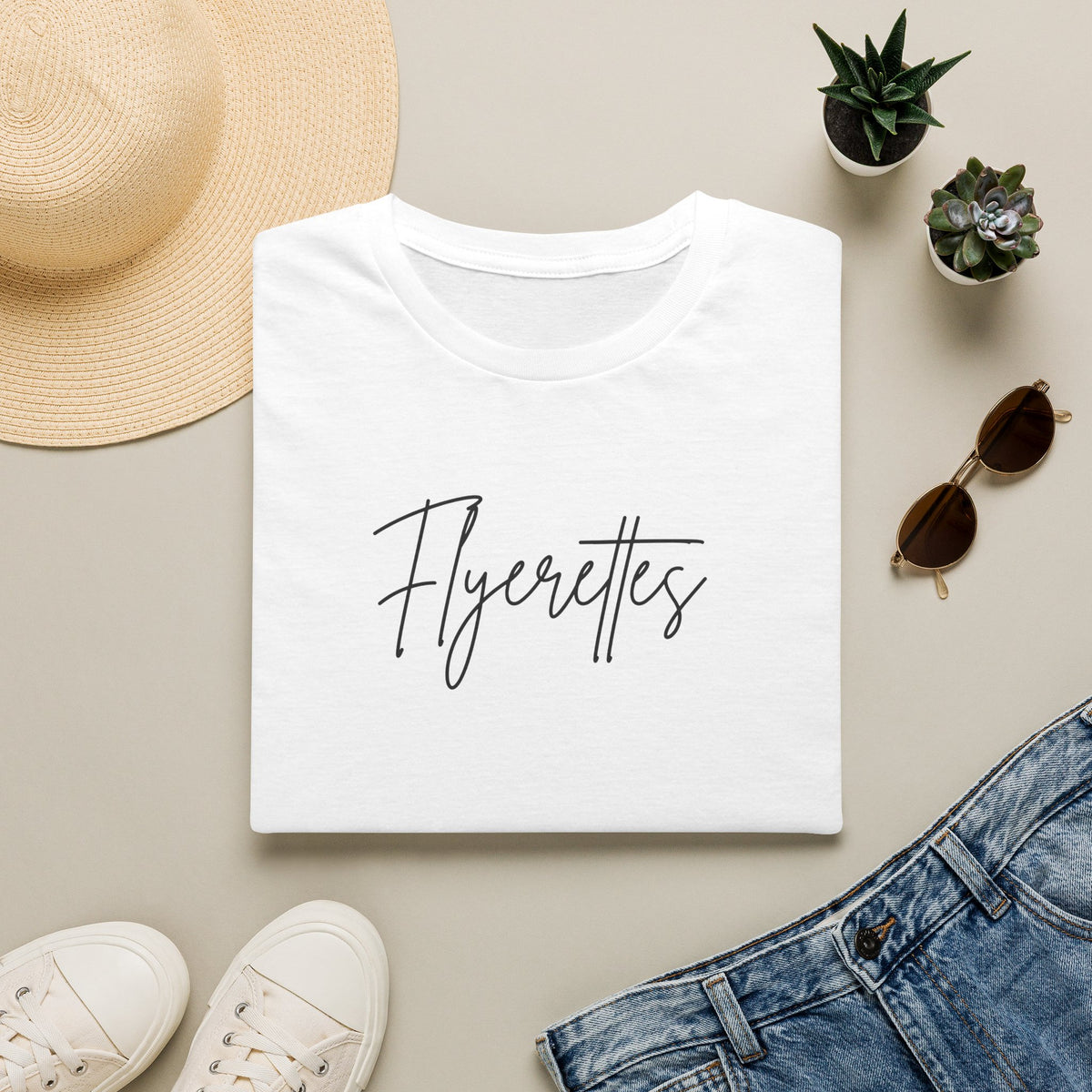 *Flyerettes* Signature Script Tee