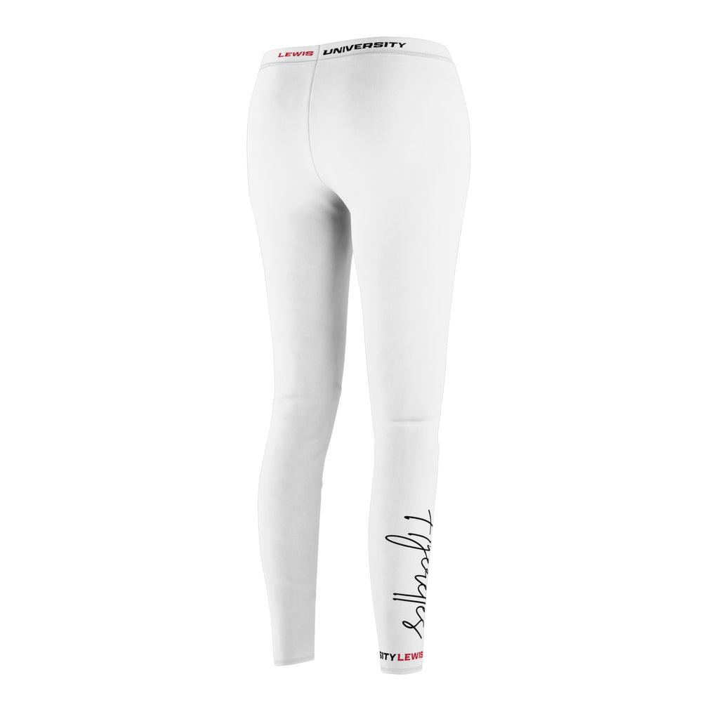 Lewis University Flyerettes Script Leggings – Women’s Dance & Spirit Performance Leggings