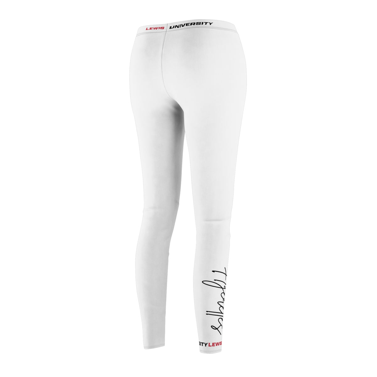 Lewis University Flyerettes Script Leggings – Women’s Dance & Spirit Performance Leggings