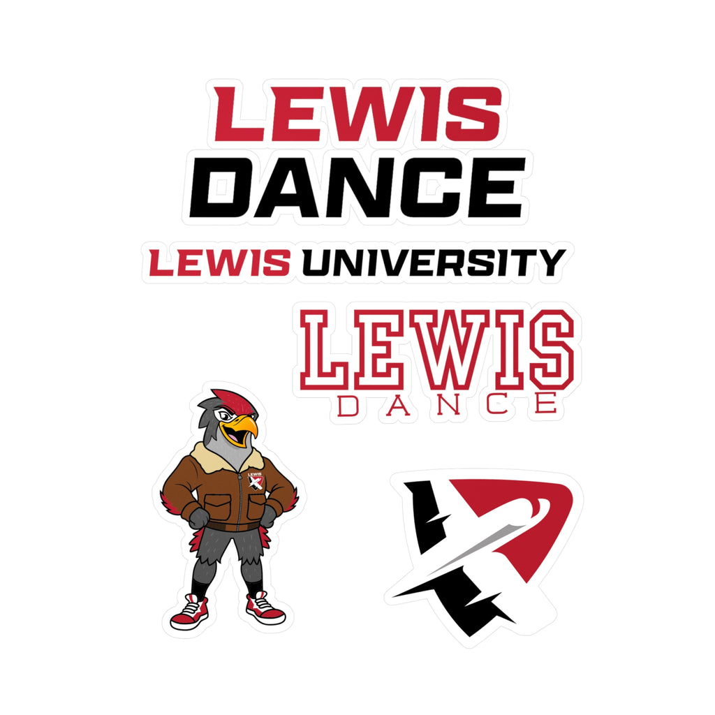 Lewis University Dance Sticker Pack