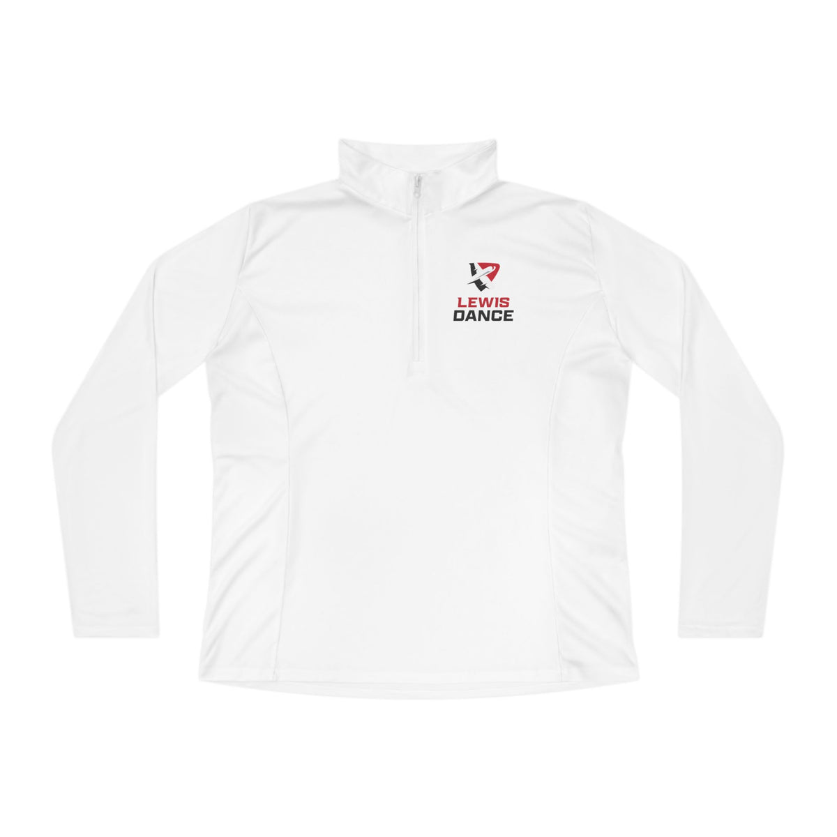 Lewis Dance Women's Quarter-Zip Performance Pullover | Lightweight Team Warm-Up Jacket