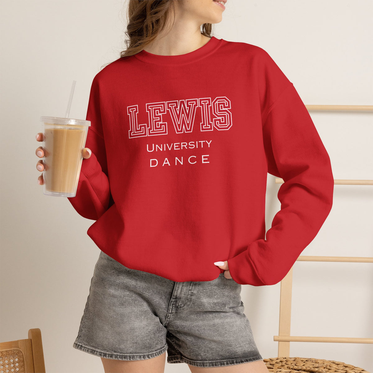 Lewis University Dance Classic Crewneck Sweatshirt – Unisex Collegiate Spirit Pullover