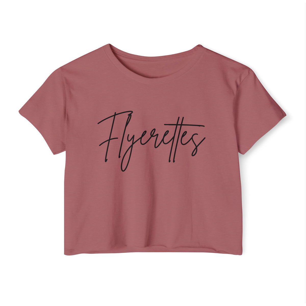 Lewis Dance Team Signature Crop Tee