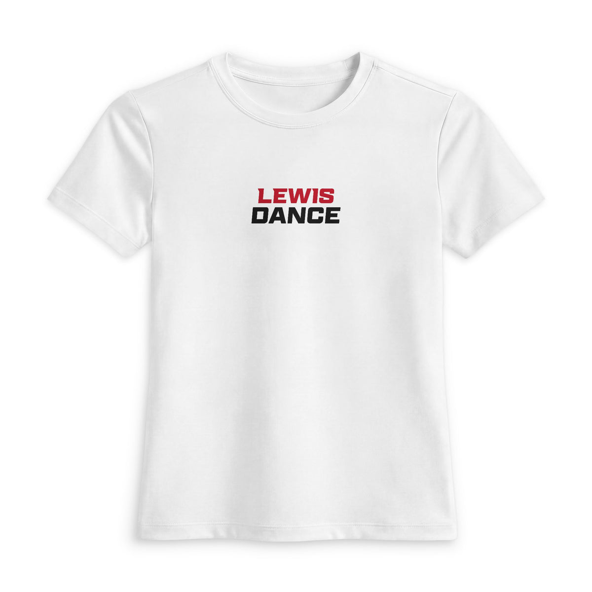 Lewis Dance Women's Fitted Tee — Logo Dance Studio Shirt