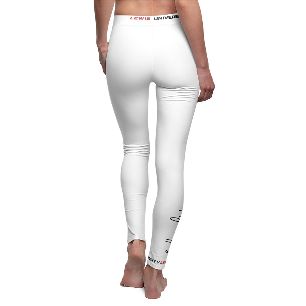 Lewis University Flyerettes Script Leggings – Women’s Dance & Spirit Performance Leggings
